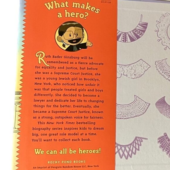 I am Ruth Bader Ginsburg, Ordinary People Change the World Book Series Hardcover - Picture 3 of 8